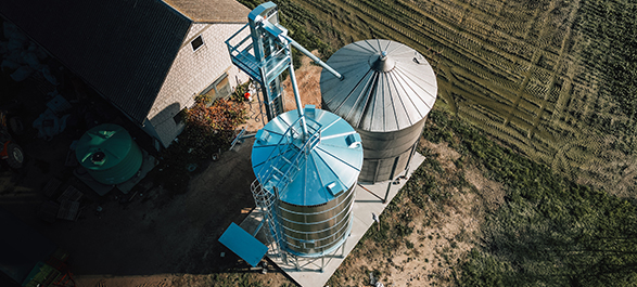 Silosy zbożowe - warunki wewnętrzne